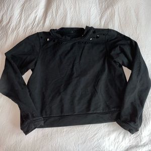 Lululemon cropped sweatshirt